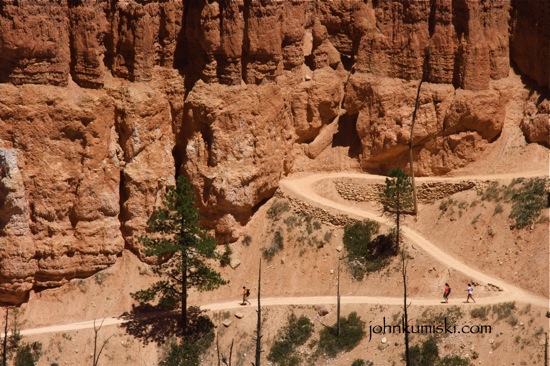 bryce canyon hiking