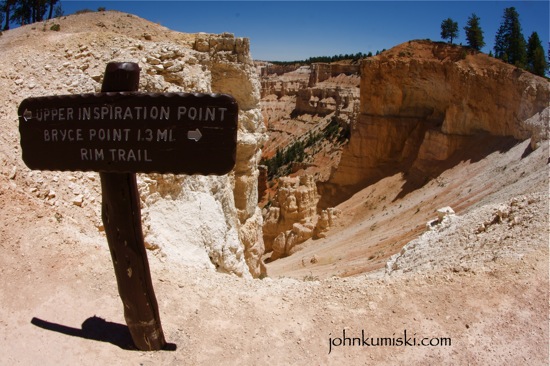 bryce canyon hiking