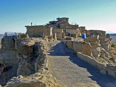 Walpi village on First Mesa, continually inhabited for 800  or 900 years. Photo downloaded from the internet.