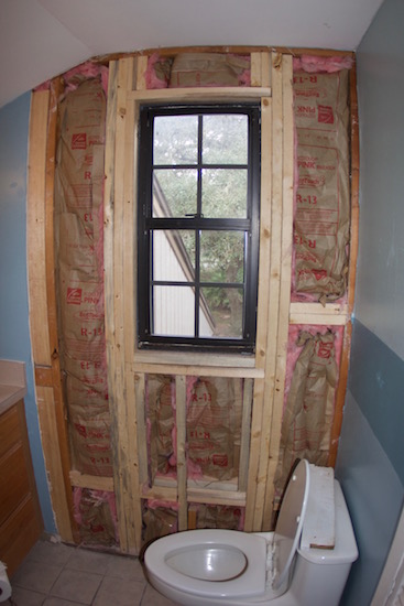 The bathroom as it currently stands.
