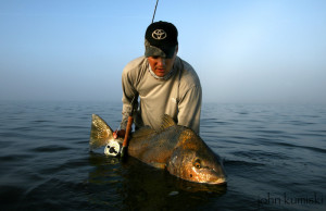 black drum fishing