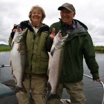 silver salmon, goodnews river alaska