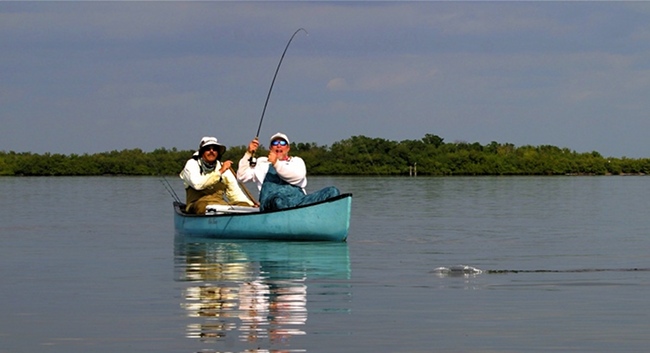 Fly Fishing the Flats, on Kayaks - Fly Fisherman