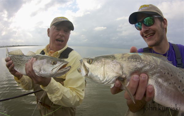 How To Catch Big Seatrout on Fly Fishing Tackle