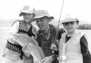 Fishing in Black and White